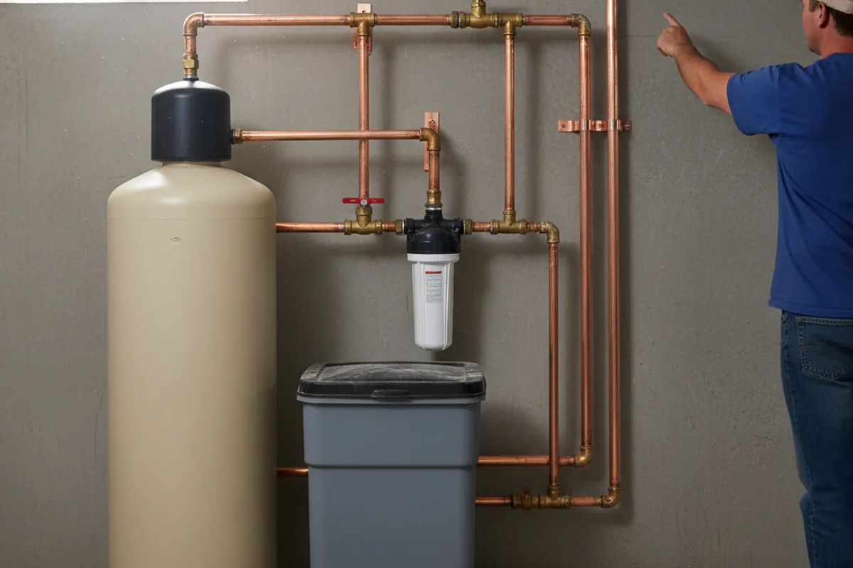 Whole-house water treatment system installed in North Smithfield